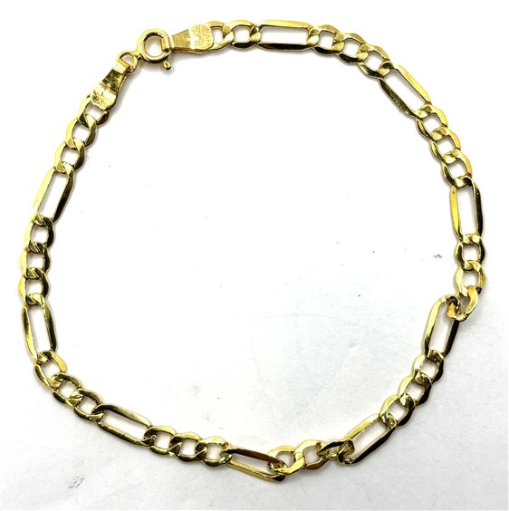 Bracciale Domar Uomo Bracciale oro 18k in Oro BROR-378-280 - BROR-378-280